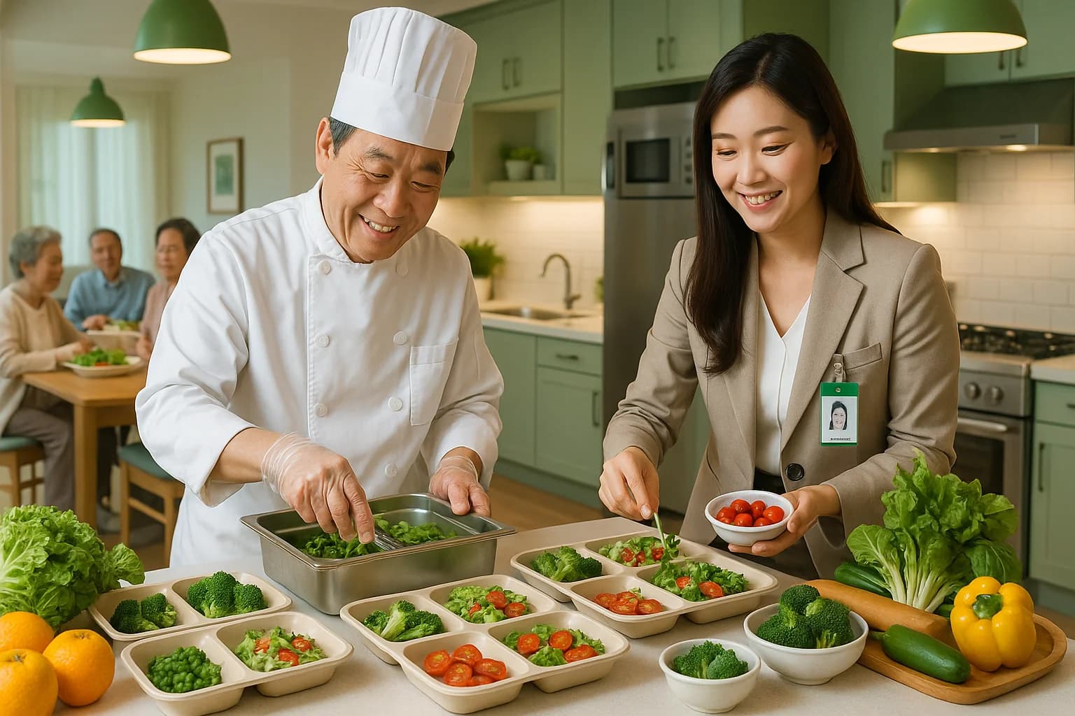 정토푸드 위탁급식 서비스 - 어르신의 식사 불만을 해소하는 맞춤 위탁급식으로, 90...